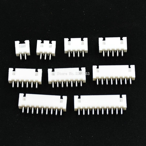 50 pièces XH2.54 2p 3p 4p 5p 6p 7p 8p 9p 10pin 2.54mm pas boîtier de borne connecteur d'en-tête connecteur de fil femelle adaptateur XH ► Photo 1/4