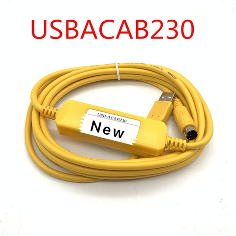 USBACAB230 – câble de programmation PLC Delta, adaptateur USB à RS232 pour câble série USB-DVP ES EX EH EC SE SV SS ► Photo 1/2