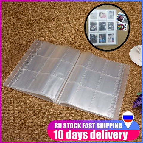 Album Photo Transparent, 3 pouces, poches 288, pour Fujifilm Instax Mini 9 8 7s 25 70 90, billet pour appareil Photo porte-badge ► Photo 1/6