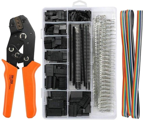 Dupont – pince à sertir, SN-28B + 1550 pièces, fil de sertissage, outil à main, terminaux, kit d'outils ► Photo 1/6