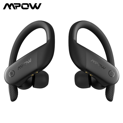 Mpow flamme Lite sans fil écouteurs Sport écouteurs In-Ear Bluetooth Bass + IPX7 étanche écouteurs avec 30H de jeu et étui de charge ► Photo 1/6