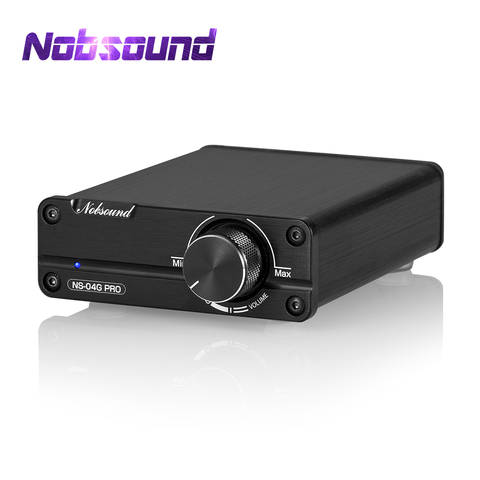 Nobsound Mini amplificateur de puissance numérique HiFi stéréo 2.0 canaux classe D ampli Audio de bureau à domicile 50W + 50W / 100W + 100W ► Photo 1/6