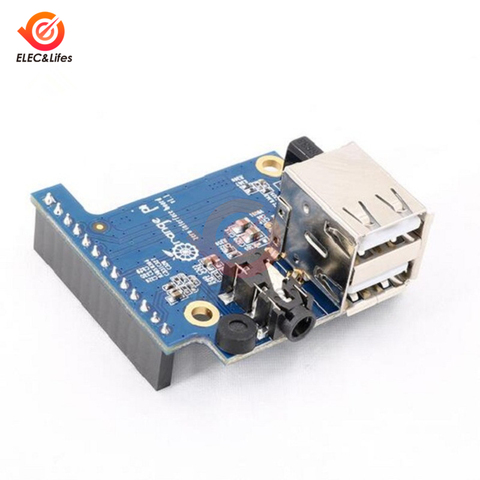 Carte d'extension pour Orange Pi Zero, panneau de développement à double Interface USB, au-delà de Raspberry Pi ► Photo 1/6