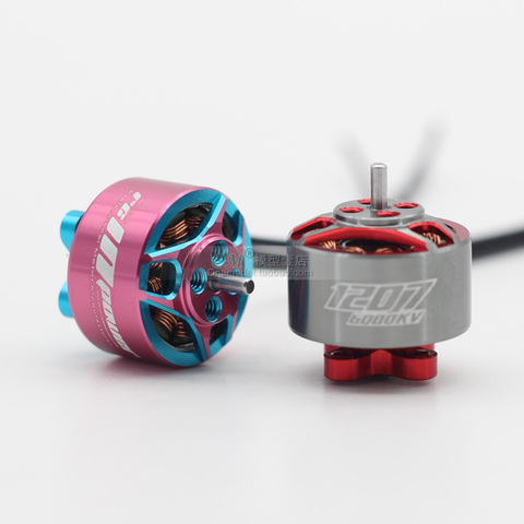 RCINPOWER – moteur sans balais GTS V2 1207 5000/6000KV 3-4S 7500KV 2-3S pour Drone RC FPV Racing, pièces de rechange, accessoires, 1/4 pièces ► Photo 1/6