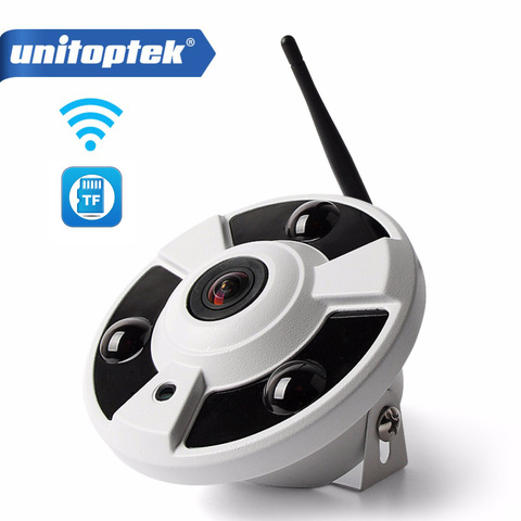 HD 1080 p WIFI IP Caméra Sans Fil Audio CCTV Wi-Fi Cam Fisheye 180/360 Degrés Panoramique Caméras Onvif TF fente Pour carte APP CamHi ► Photo 1/6