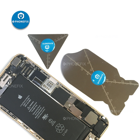 Carte mince pour l'ouverture de la tablette, outils d'ouverture de l'écran LCD pour l'ouverture de la tablette, réparation de 0.1mm 2 pièces ► Photo 1/6