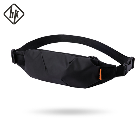 Hk hommes Fanny Pack adolescent Sports de plein air en cours d'exécution cyclisme taille sac Pack mâle mode épaule ceinture sac voyage téléphone poche sacs ► Photo 1/6