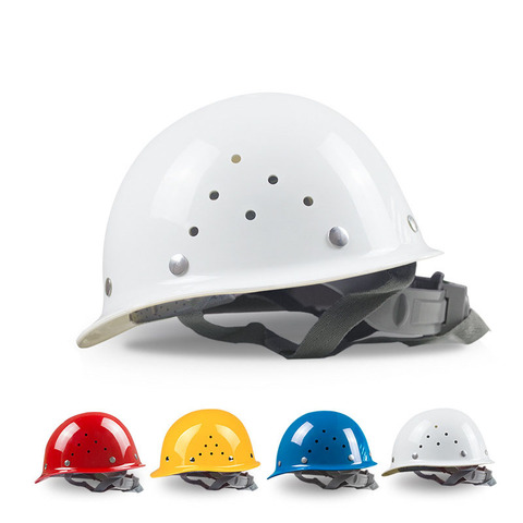 Casque de protection de sécurité Construction sécurité équipement de travail casque réglable ► Photo 1/5