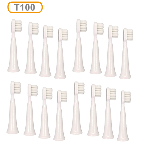12 pièces T100 têtes de brosse à dents de remplacement électrique pour Xiaomi Mijia T100 Mi nettoyage intelligent blanchissant en bonne santé ► Photo 1/5