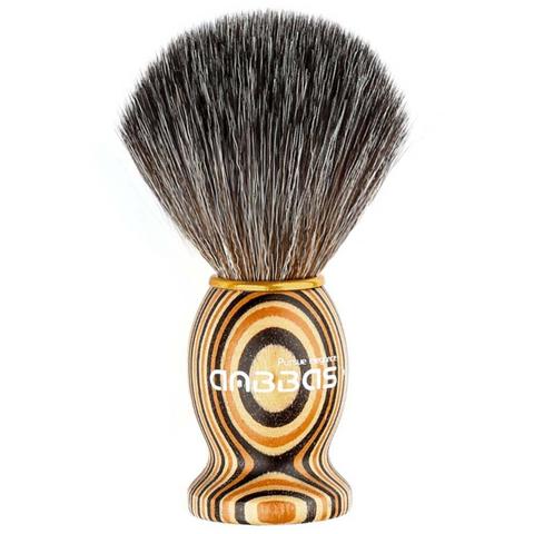 Anbbas – brosse de rasage à manche en bois pour hommes, Faux poils de blaireau, Unique, rasage humide, Double bord, sécurité, lisse, f ► Photo 1/6