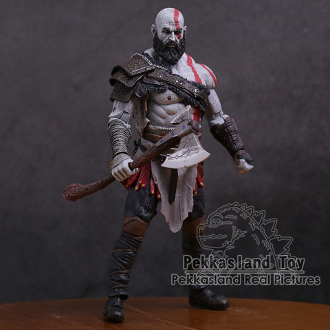 Figurine de collection en PVC, modèle de jouet, dieu de la guerre, 4 Kratos, 7 pouces, 18cm ► Photo 1/4