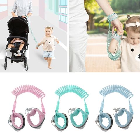 Harnais de sécurité réglable pour enfants | Laisse de poignet pour enfant, Anti-perte de lien, ceinture pour enfants, Assistant marche, bracelet de trotteur pour bébé de 1.5 à 2.5m ► Photo 1/6