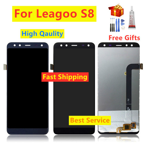 Écran tactile LCD pour Leagoo S8, 5.72 pouces, haute qualité, capteur de verre, pièces de réparation ► Photo 1/4