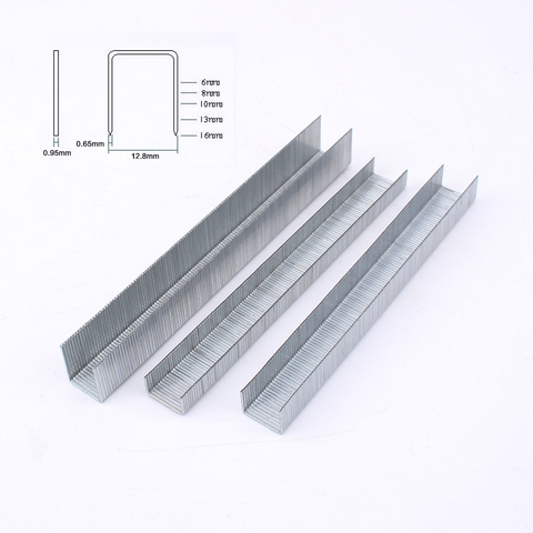 6-16MM u-type agrafes pour Meite 8016B agrafeuse cloueuse pistolet 10000 pièces clous ► Photo 1/1