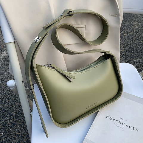 Petits sacs à bandoulière en cuir pour femmes, Design carré irrégulier, sac à bandoulière de marque de luxe, sac à main tendance, mode dames, sacs sous les bras ► Photo 1/6