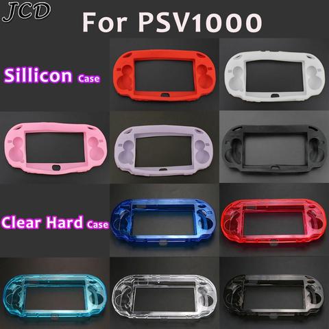 JCD clair étui rigide coque de protection pour Sony psv1000 Psvita PS Vita PSV 1000 souple coque en Silicone protecteur de la peau ► Photo 1/6