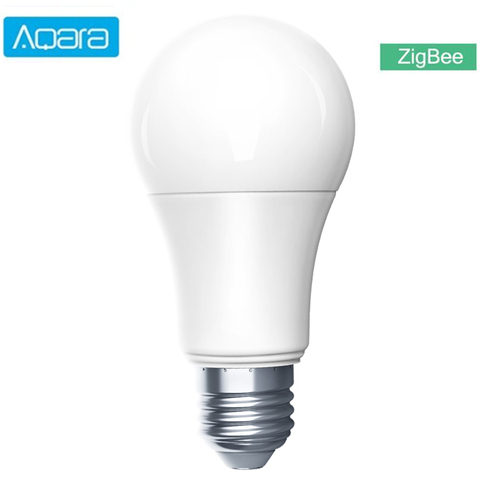 Xiaomi mijia Aqara Zigbee ampoule LED intelligente Zigbee Version 9W E27 2700 K-6500 K couleur blanche ampoule de LED à distance intelligente avec Kit maison ► Photo 1/6