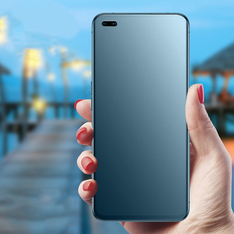 Protecteur d'écran pour Realme 6 X50 Pro C3, en verre trempé givré mat, pour X7 7 Pro 7i 6S 6i C11 C15 XT X3 X2 Pro ► Photo 1/6