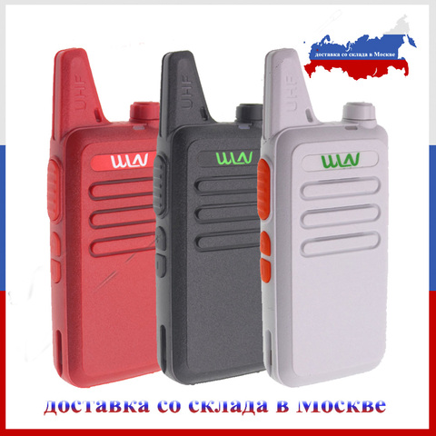 WLN KD-C1 talkie-walkie UHF 400-470 MHz 16 canaux MINI-émetteur-récepteur portatif ► Photo 1/6