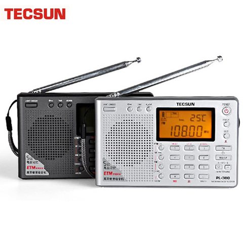 Tecsun – Radio numérique stéréo Portable PL-380 DSP PLL FM MW SW LW, récepteur de bande mondiale, petite taille ► Photo 1/6