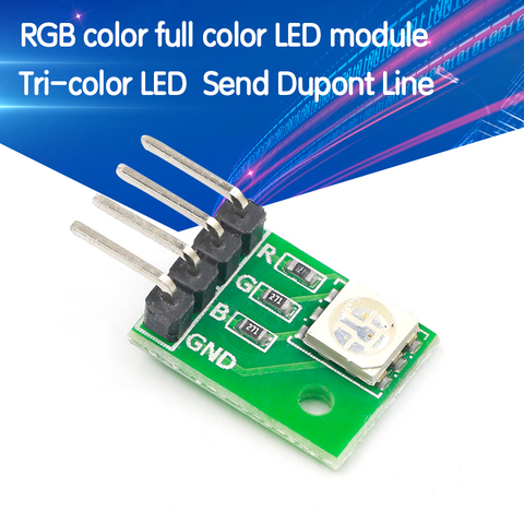 3 couleurs rvb SMD LED Module 5050 couleur Pwm tricolore LED pour Arduino MCU ► Photo 1/6