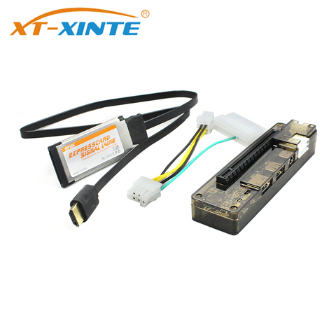 XT-XINTE PCIE EXP GDC externe ordinateur portable carte vidéo Dock carte graphique amarrage pour bête Mini PCI-E/pour NGFF M.2 / Expresscard ► Photo 1/5