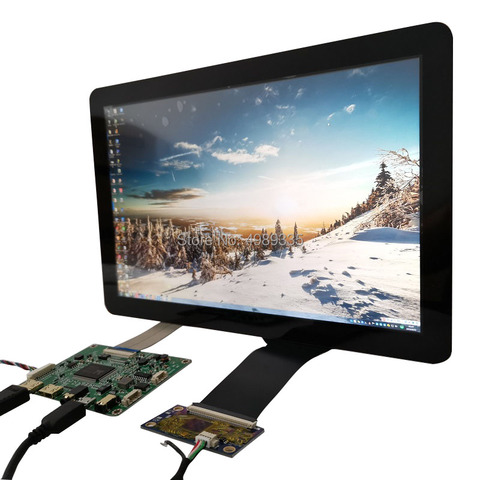 Kit de module d'affichage tactile IPS, pour écran pi 4 et Android 10 pouces, win8, vue complète, 2560x1600 ► Photo 1/6