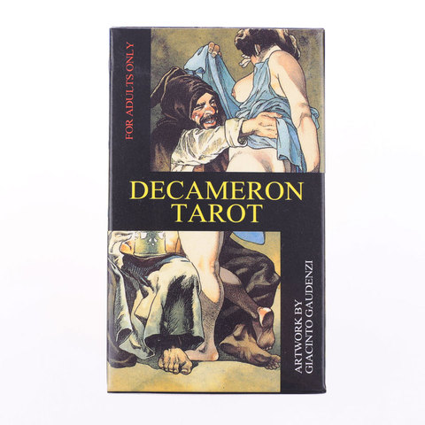 Decameron – cartes de Tarot, jeux de société classiques anglais, jeu Fat Game, Oracle, Divination, avec imagination ► Photo 1/2