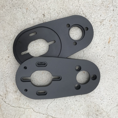 Pièces de support de moteur unique pour 5065 5055 6368, accessoires de Skateboard électrique bricolage pièces de poulie de planche à roulettes, bricolage, nouveauté ► Photo 1/6