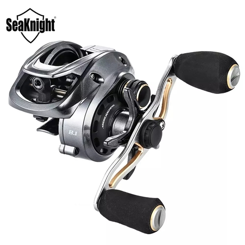 Seaknight moulinet de pêche faucon Anti-corrosion 7.2:1 8.1:1 190g Baitcasting haute vitesse eau douce lisse et rivière de mer ► Photo 1/6