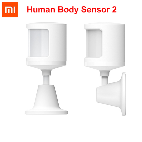 Xiaomi Mijia – capteur de mouvement 2, avec support, lien Intelligent, fonctionne avec l'application Mijia, pour maison intelligente, 2022 ► Photo 1/6