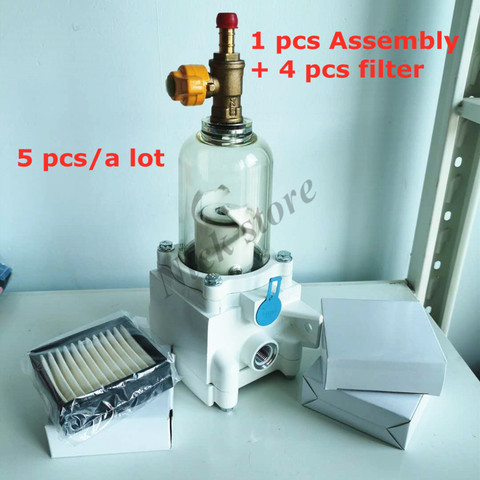 Ensemble de filtre à carburant 300FG 300FH séparateur d'eau de carburant filtre SWK-2000-5 avec 00530 filtre de remplacement de filtre Diesel ► Photo 1/5