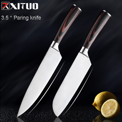 XITUO-couteau de cuisine, Santoku, 7 