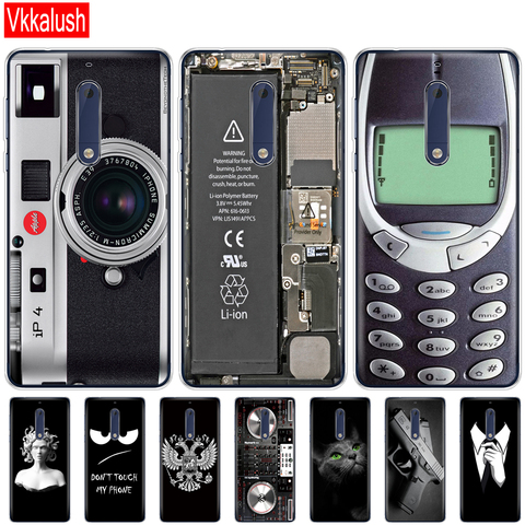 Coque souple antichoc en silicone TPU pour Nokia, compatible modèles 1, 2, 2.1, 3, 3.1, 5, 5.1 Plus, 2022 ► Photo 1/6