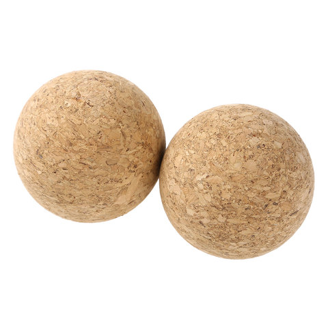 2 pièces vin liège boules 61mm Premium naturel rond en bois vin liège boule bouchon vin Carafe bouteille pièces de rechange ► Photo 1/6