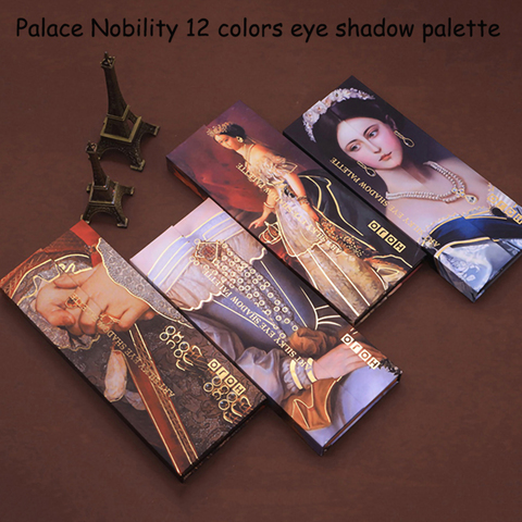 HOJO 12 couleur beauté émaillée professionnel doux Glam mat fard à paupières paillettes ombre à paupières Palette longue durée maquillage fard à paupières ► Photo 1/6