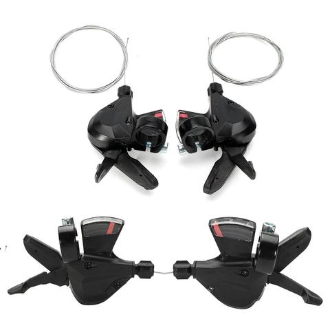 1 paire 3x8 vitesses vtt vélo gauche droite manette de vitesse pour Shimano Acera SL-M310 ► Photo 1/6