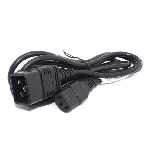 Rallonges IEC C20 à C13 UPS, cordon d'alimentation de Distribution PDU, connexion avec le cordon d'alimentation C14 et C19 de 2m ► Photo 1/6