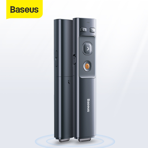 Baseus – pointeur Laser sans fil 2.4GHz, télécommande de Type C, stylo PPT pour projecteur, USB, Bluetooth ► Photo 1/6