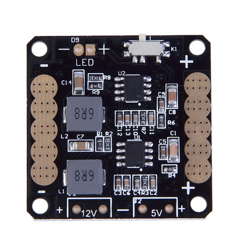 1 pièces CC3D contrôleur de vol 5V 12V PDB carte de Distribution d'énergie PCB pour QAV250 quadrirotor FPV ► Photo 1/4