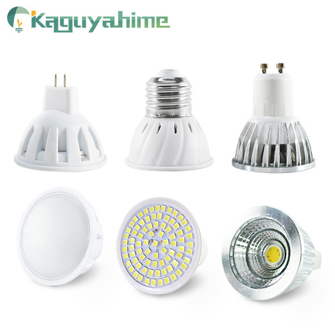 Kaguyahime-ampoule projecteur, 220V, E27, MR16 GU10 LED, 240, lumière ponctuelle, SMD2835, lampe haute luminosité pour la décoration de la maison, AC lampe à LED V ► Photo 1/6