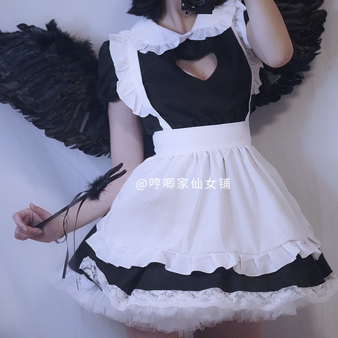 Pyjama mignon japonais Lolita, robe de demoiselle d'honneur mignon, Costume de Cosplay Anime, Lingerie Sexy, poupée de poupée en dentelle, pour fille d'école ► Photo 1/5