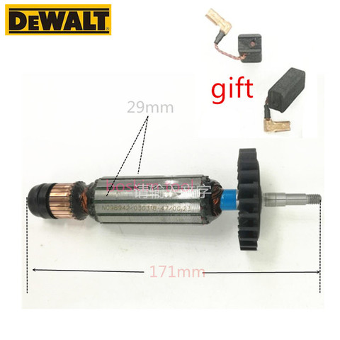 Rotor à Armature pour DeWALT DWE4057 DWE4056 DWE4051 DWE4050 AC220-240V ancre ► Photo 1/2