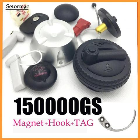 Détacheur magnétique 15000GS étiquette de sécurité universelle Remover1pcs + 1 détacheur de clé Super détacheur de crochet pour les systèmes EAS ► Photo 1/6