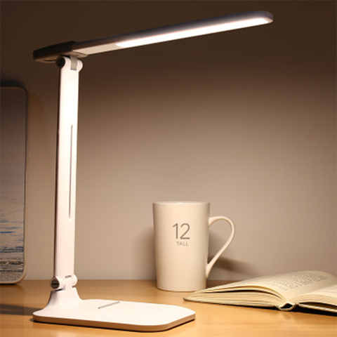 Lampe de bureau LED sans fil 2 en 1, Rechargeable par USB, pour l'étude, 3 modes de Protection des yeux, lampe de lecture Portable pour garde-robe ► Photo 1/6