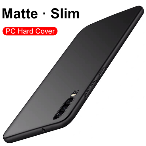 Coque rigide Ultra mince pour Huawei P30 P20 Pro P10 P9 Plus Lite coque arrière mince couleur unie mate pour Huawei P20 P30 Lite ► Photo 1/6