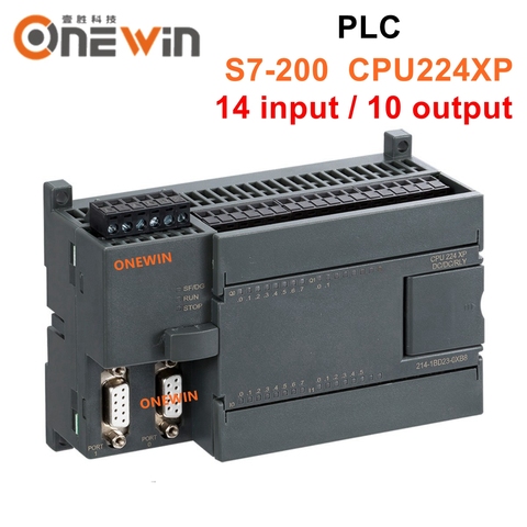 Contrôleur Programmable de PLC de S7-200 Compatible CPU224XP 14 entrées 10 sorties Transistor de relais de 2 PPI 214-2BD23-0XB8 214-2AD23-0XB8 ► Photo 1/6