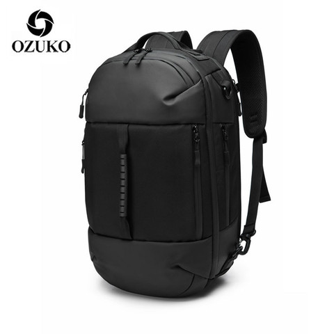 OZUKO – sac à dos multifonction pour hommes, sacoche pour ordinateur portable 15.6 pouces, grande capacité, étanche, de voyage, Mochila ► Photo 1/6