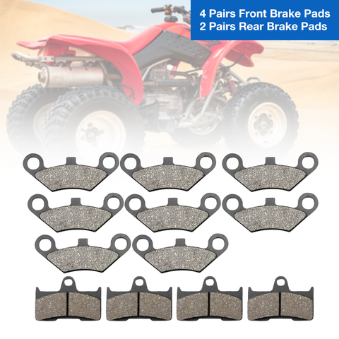 Plaquettes de frein avant et arrière pour ATV, 12 pièces, accessoires semi-métalliques pour moto, CFmoto, CF500, CF600, X5, X6, X8, U5, ATV, UTV, Quad, Etc ► Photo 1/6