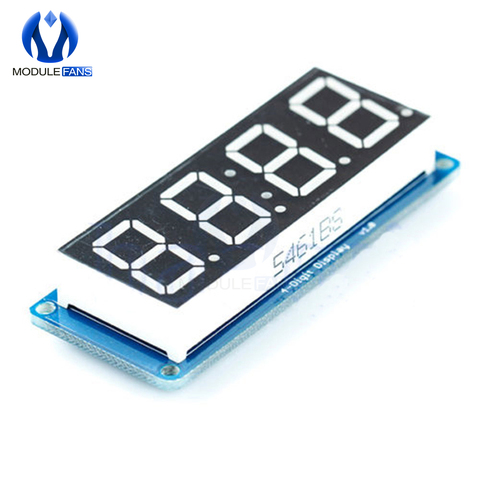 Module d'affichage à 4 chiffres TM1637 0.56, LED pouces, pour Arduino DIY DC 3.3-5.25V, indicateur numérique ► Photo 1/4